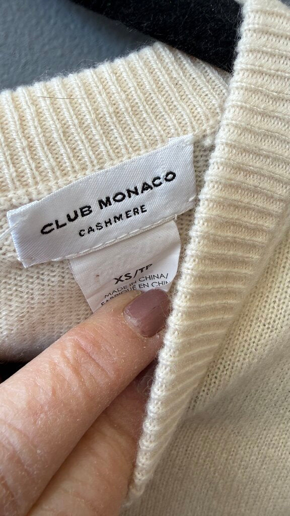 Bow Back Cashmere Sweater