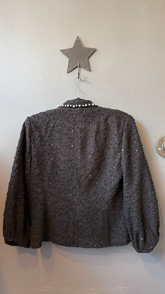 Pearl Trim Boucle Jacket