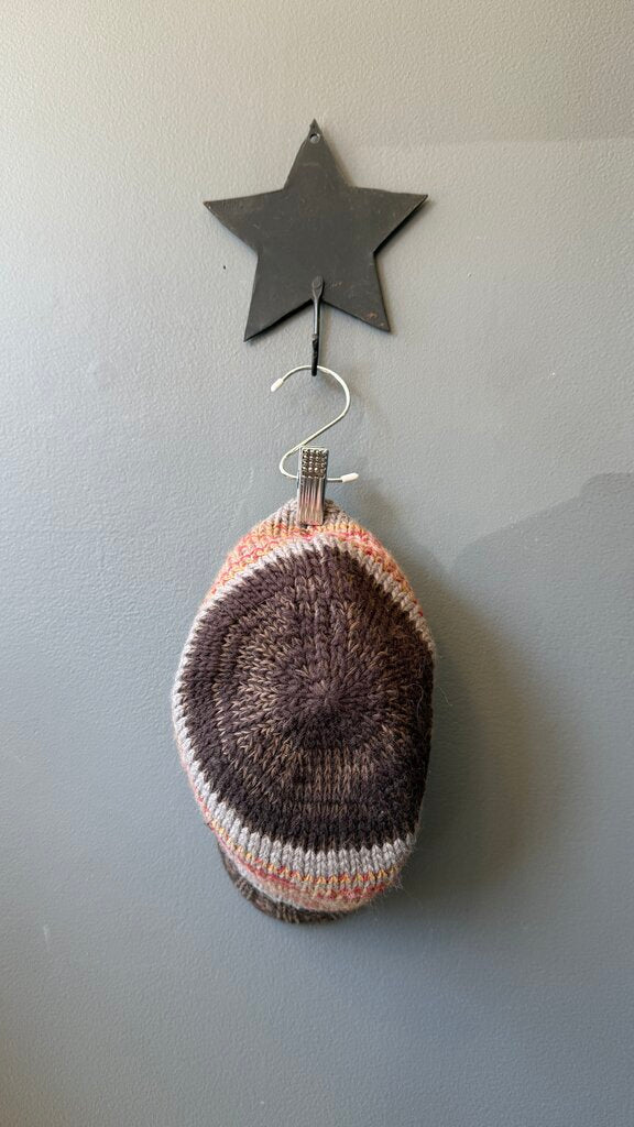 Knit Stiff Brim Beanie Hat