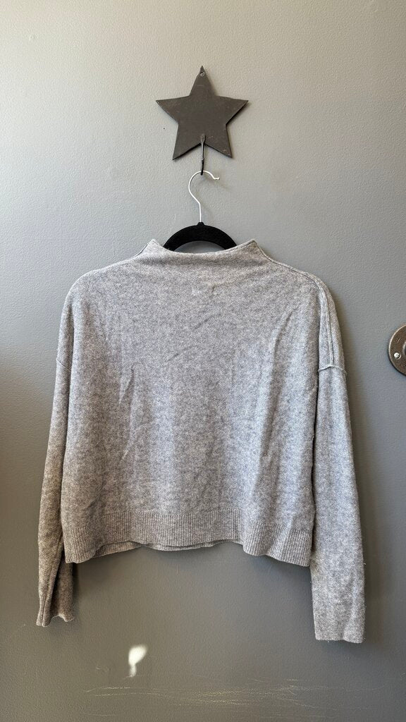 Cashmere Mockneck Boxy Sweater