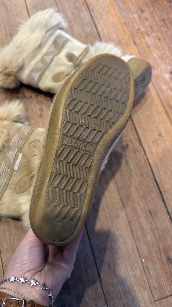 Goat Fur Boots