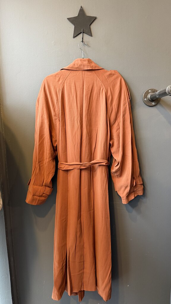 Long Light Trench Coat