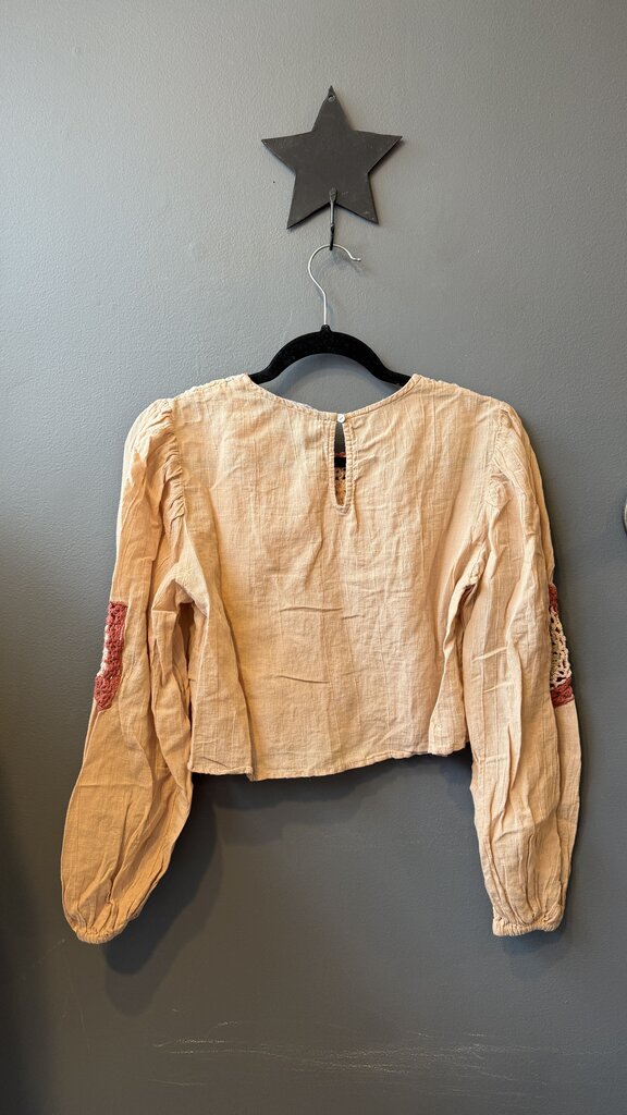 Crochet Detail Blouse