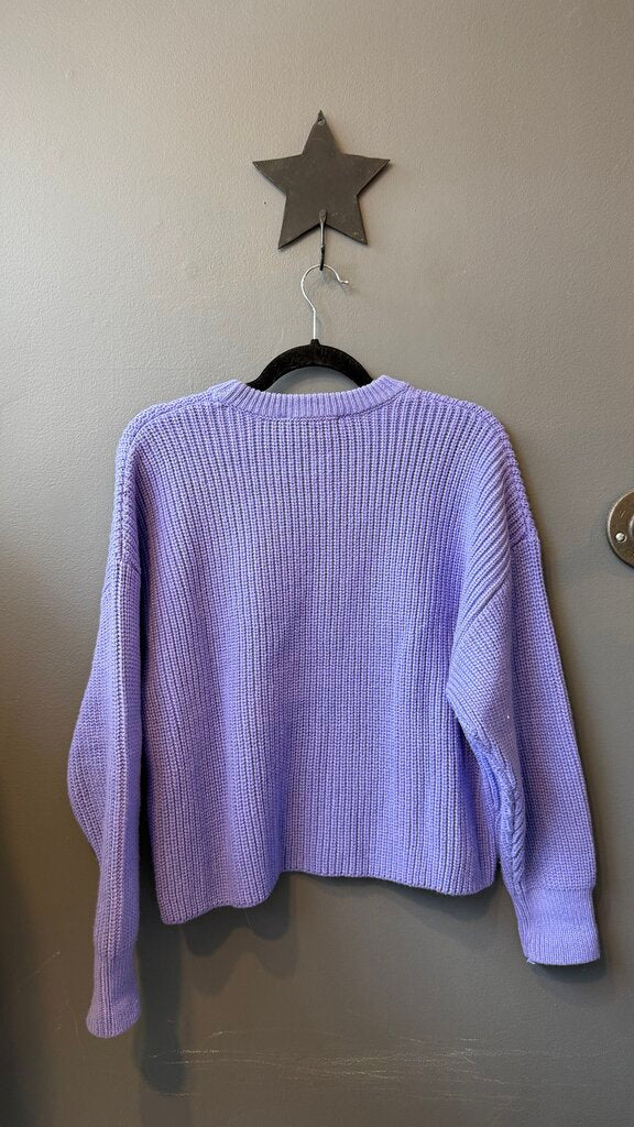 Ribbed Boxy Sweater