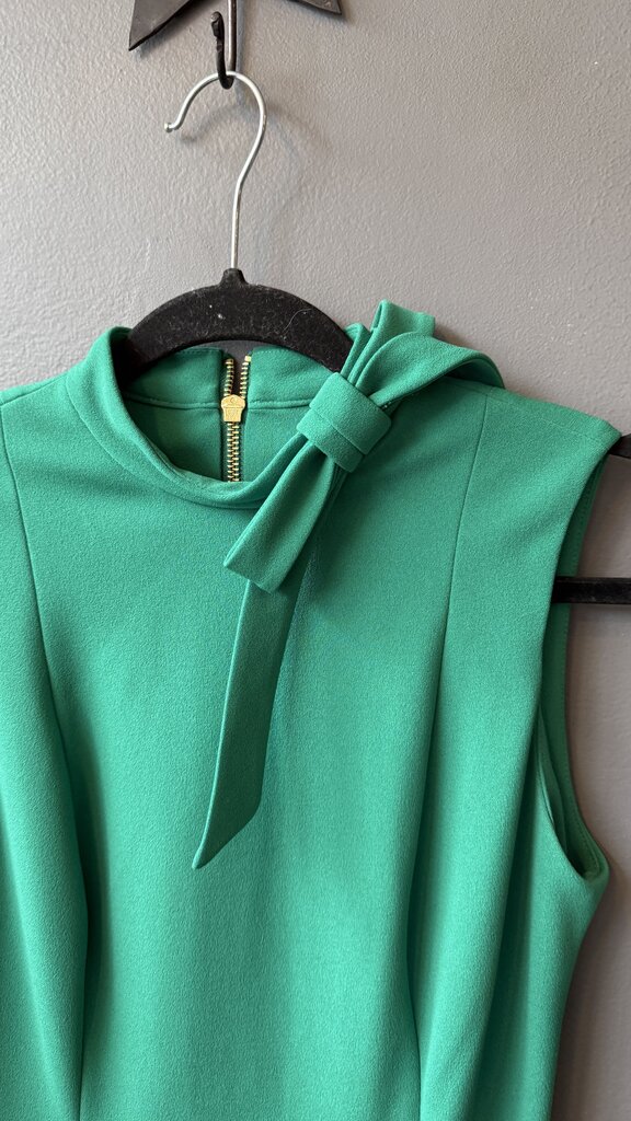 Bow Neck Sheath Dress