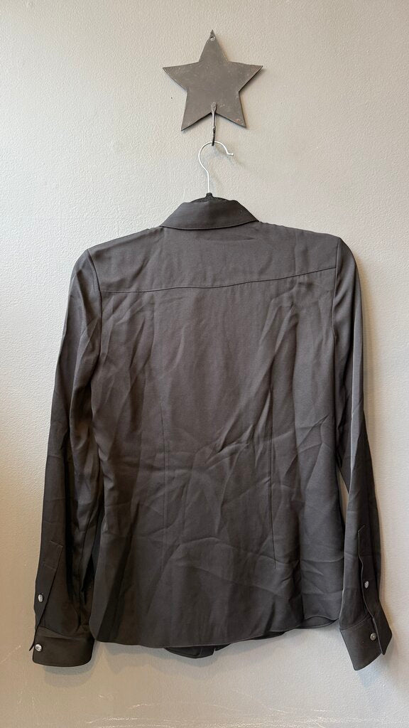 Silk Classic Button Up Blouse