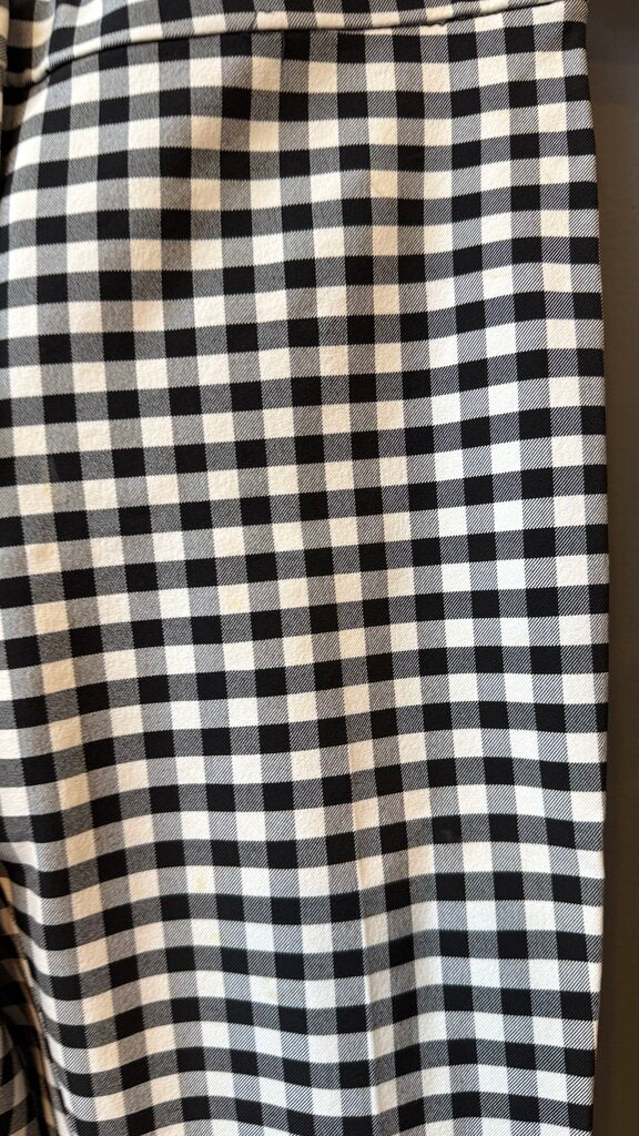 Gingham Skinny Pants