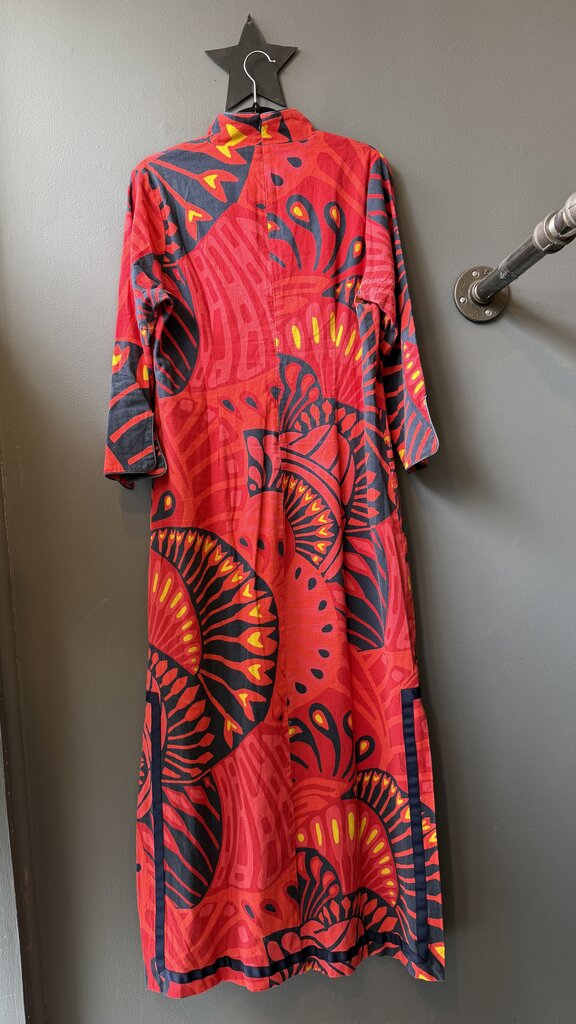 Longsleeve Tunic Style Maxi Dress