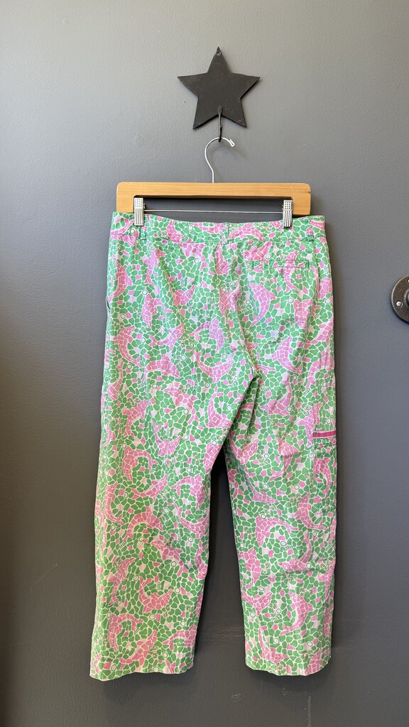 Dolphin Mosaic Capri Pants