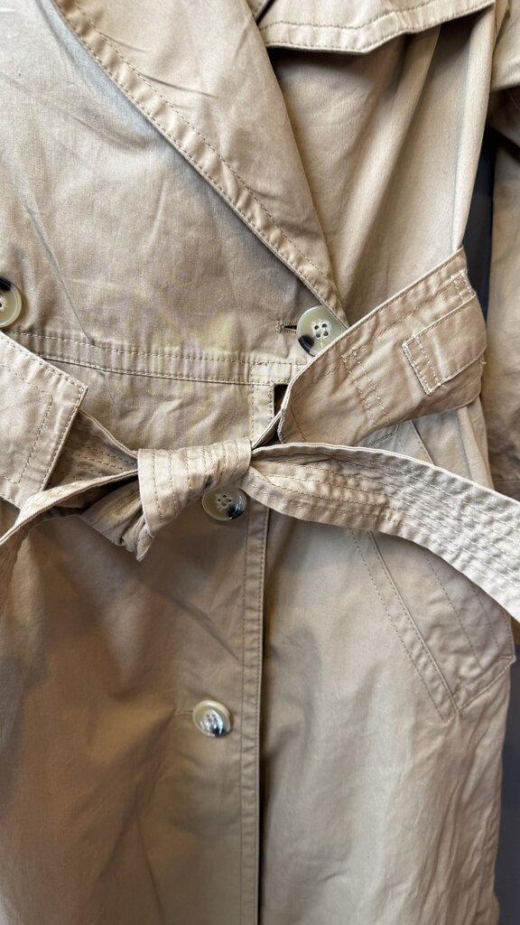 Asymmetrical Trench Coat