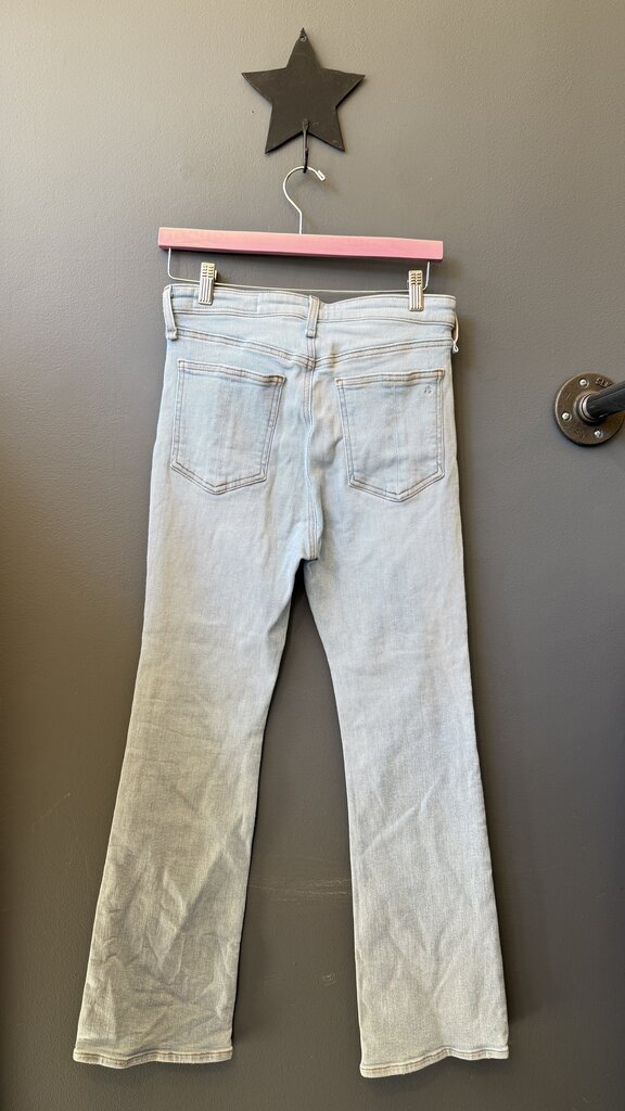 Nina HR Ankle Flare Jeans