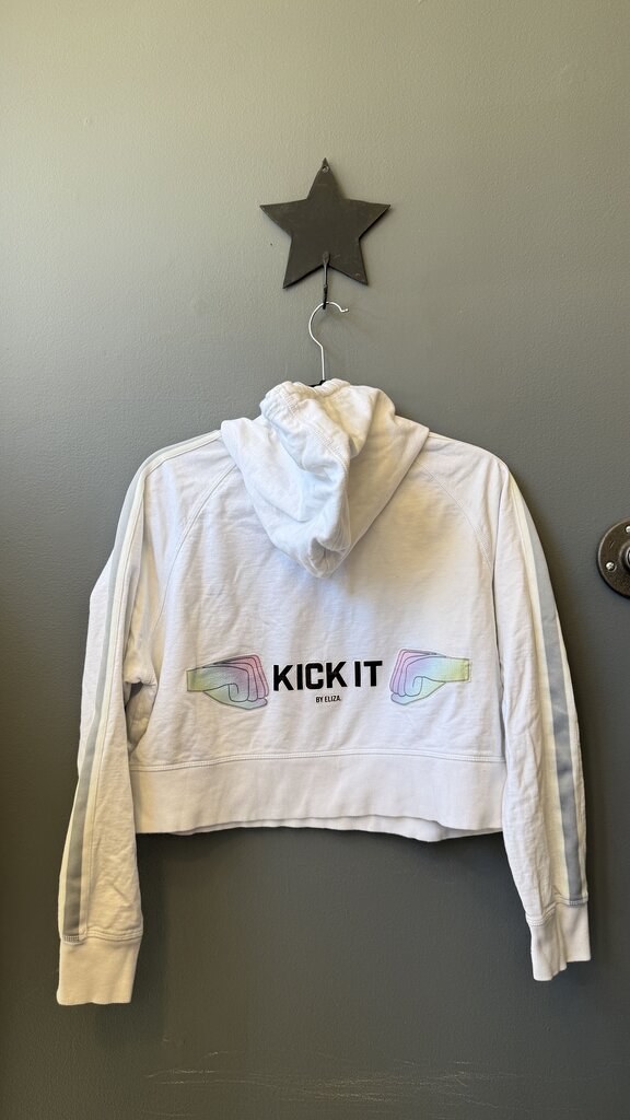 KICK IT Crop Hoodie