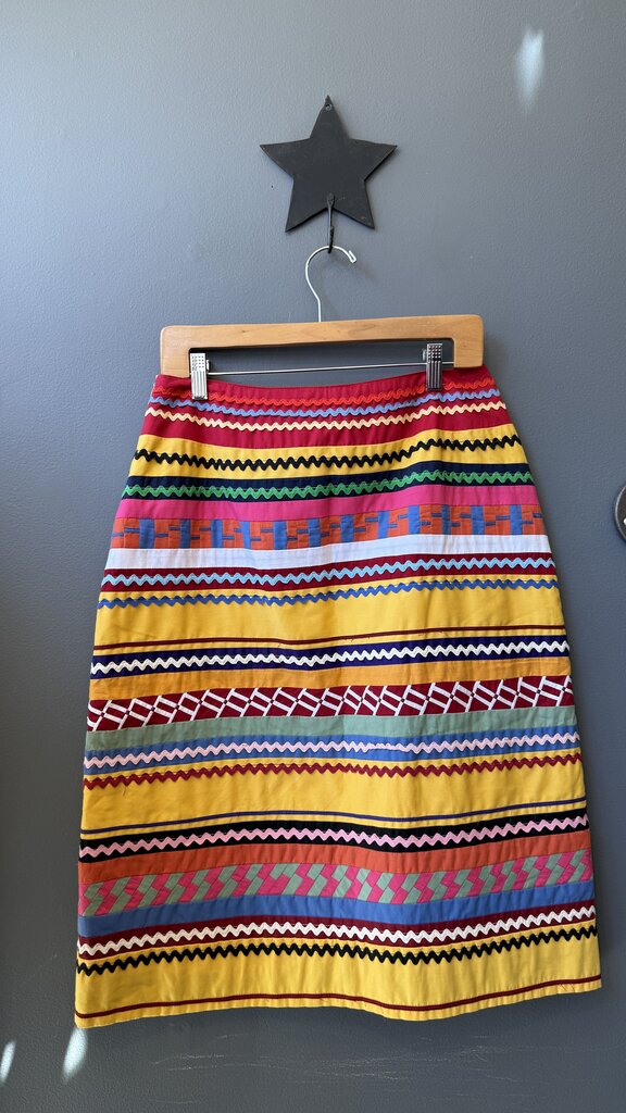 Ric Rac Midi Skirt