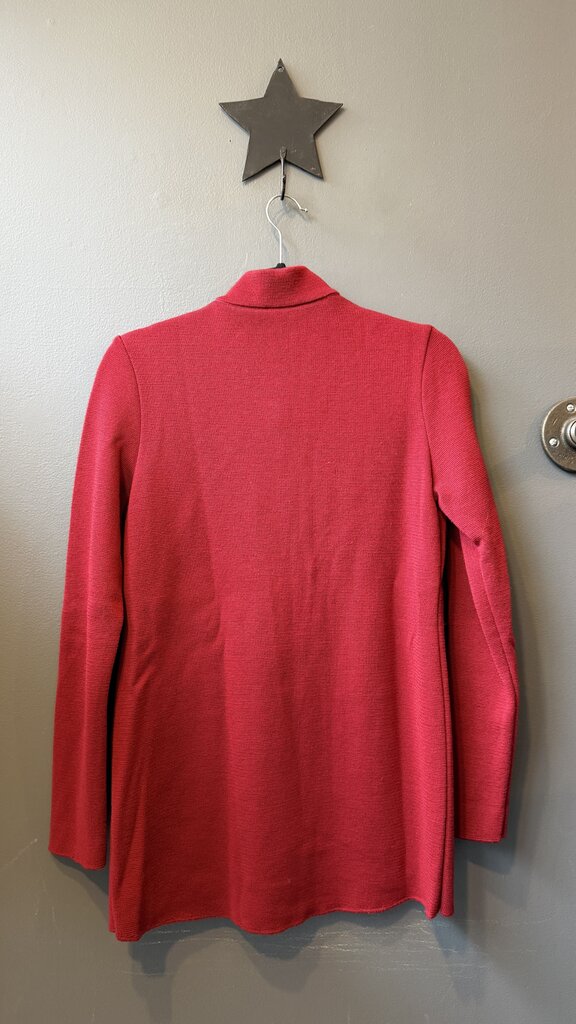 Wool Longline Cardigan Sweater