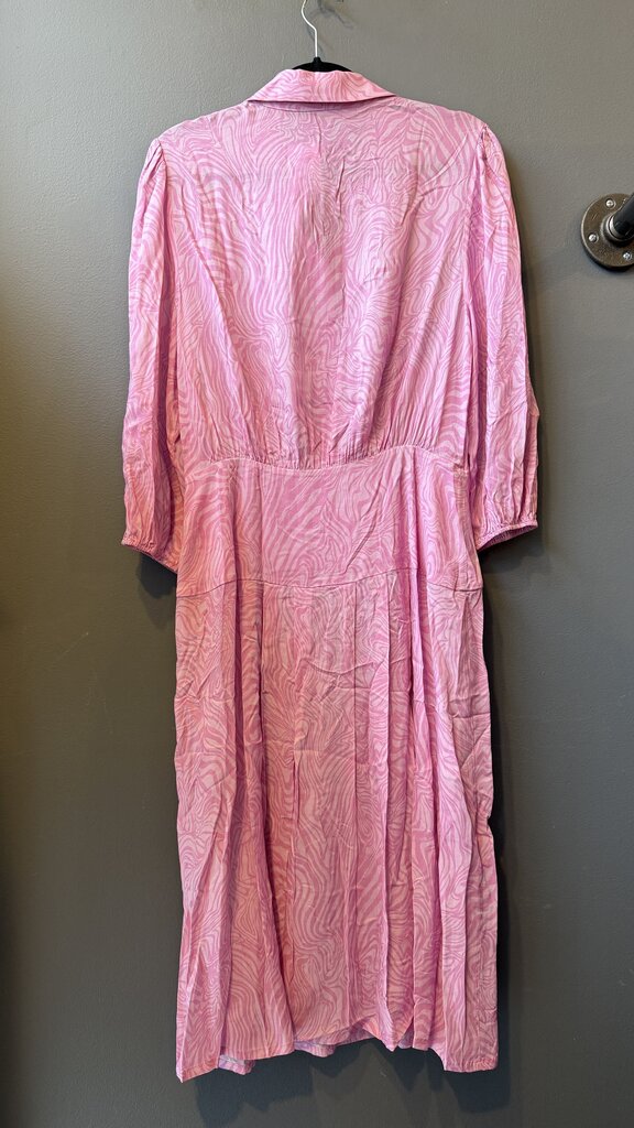 Pink Midi Dress