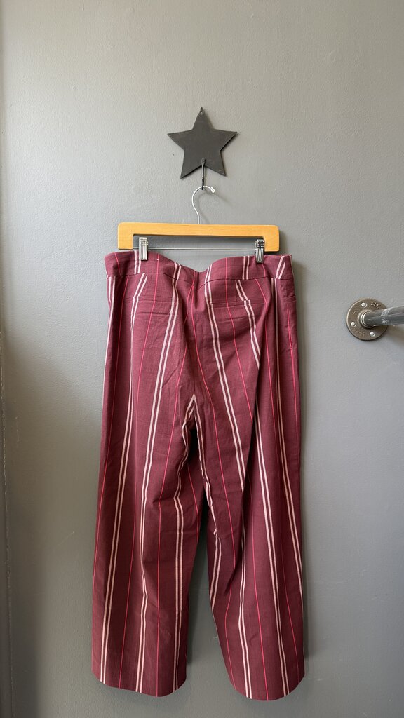 Wide Leg Stripe Pants