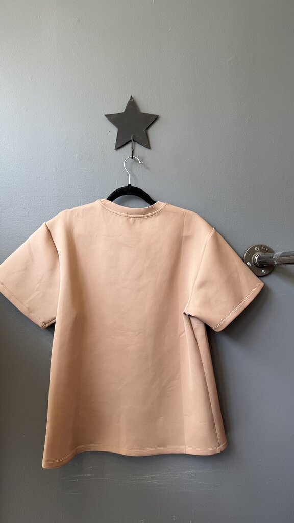 Neoprene Short Sleeve Top