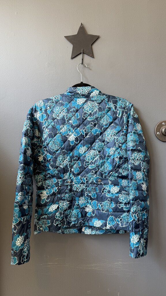Down Floral Puffer Jacket