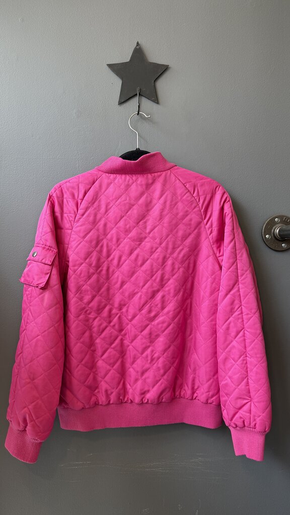 Quilted Bomber Jacket