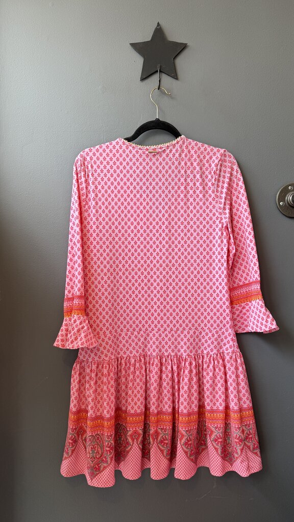Drop Waist Ruffle Dress