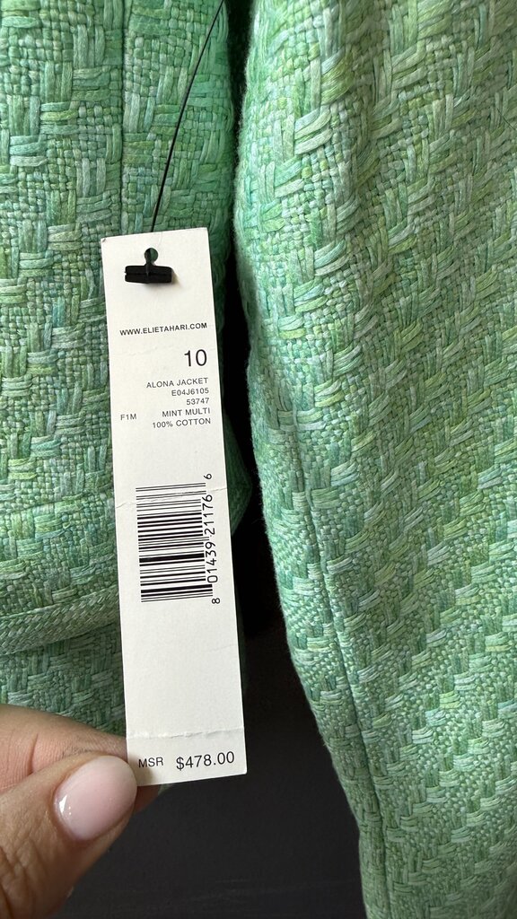 Tweed Green Blazer