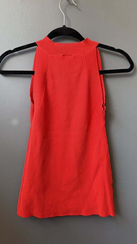 Petite High Neck Sweater Tank