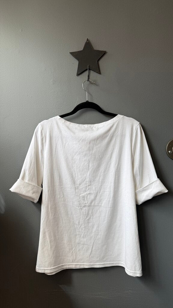 Boatneck Short Sleeve TShirt