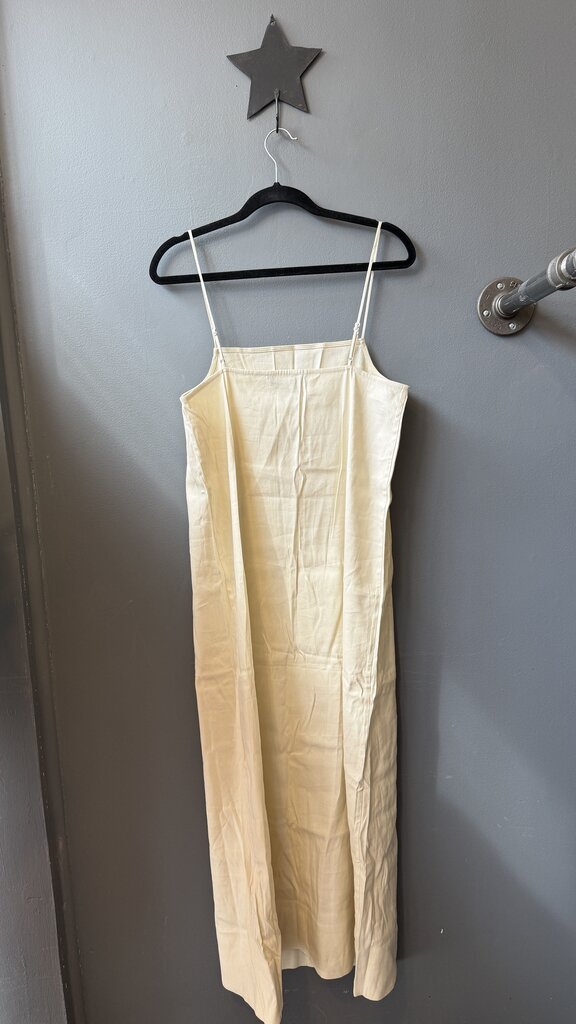 Linen Blend Maxi Dress