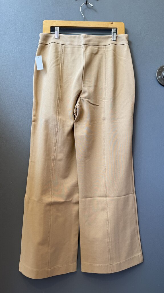 Ponte Patch Pocket Wide Leg Pants