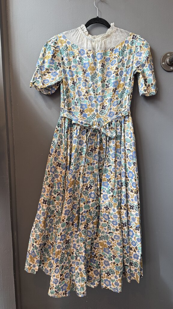 Vintage Floral Maxi Dress