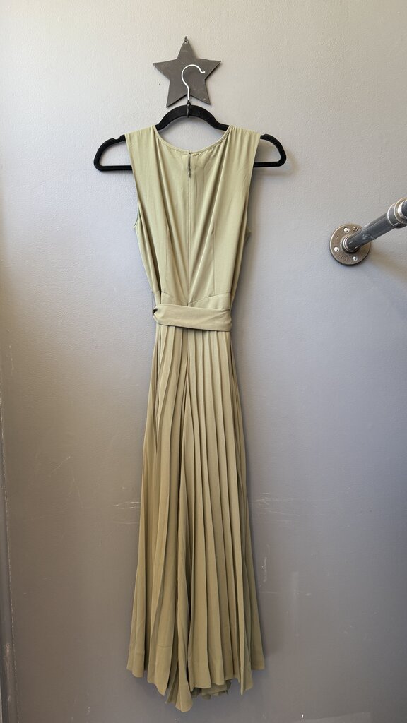 Pleated Wide Leg Jumpsuit