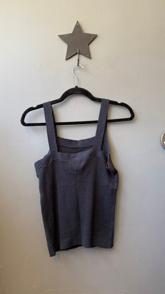 Ribbed Sweater Tank Top