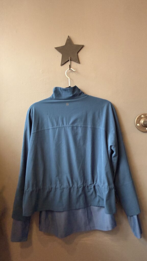 Zip Up Layered Jacket