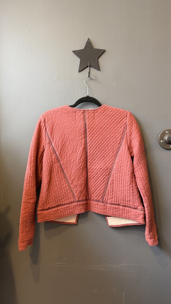 Quilted Eyelet Jacket
