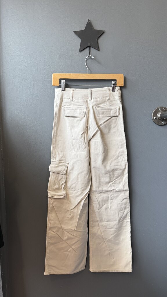 High Rise Cargo Wide Leg Pants