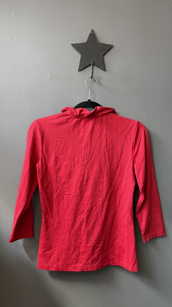 Catalina Cloth Ruffle Neck Top