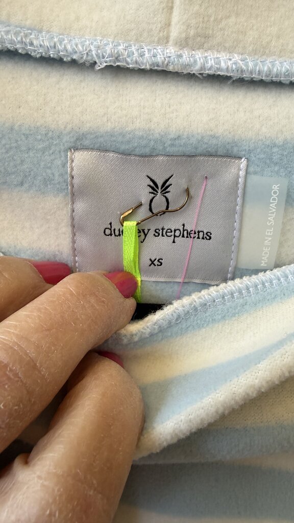 Stripe Boatneck Fleece