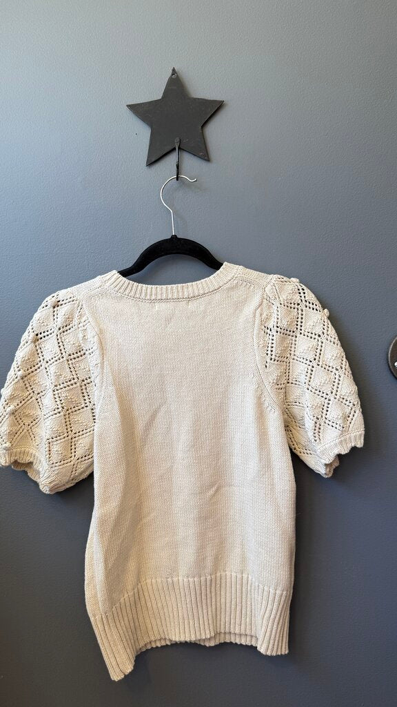 Puff Short Sleeve Sweater