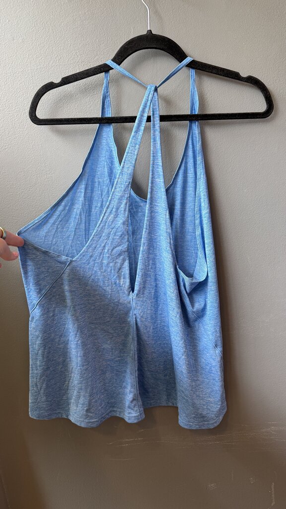 X back Heathered Tank