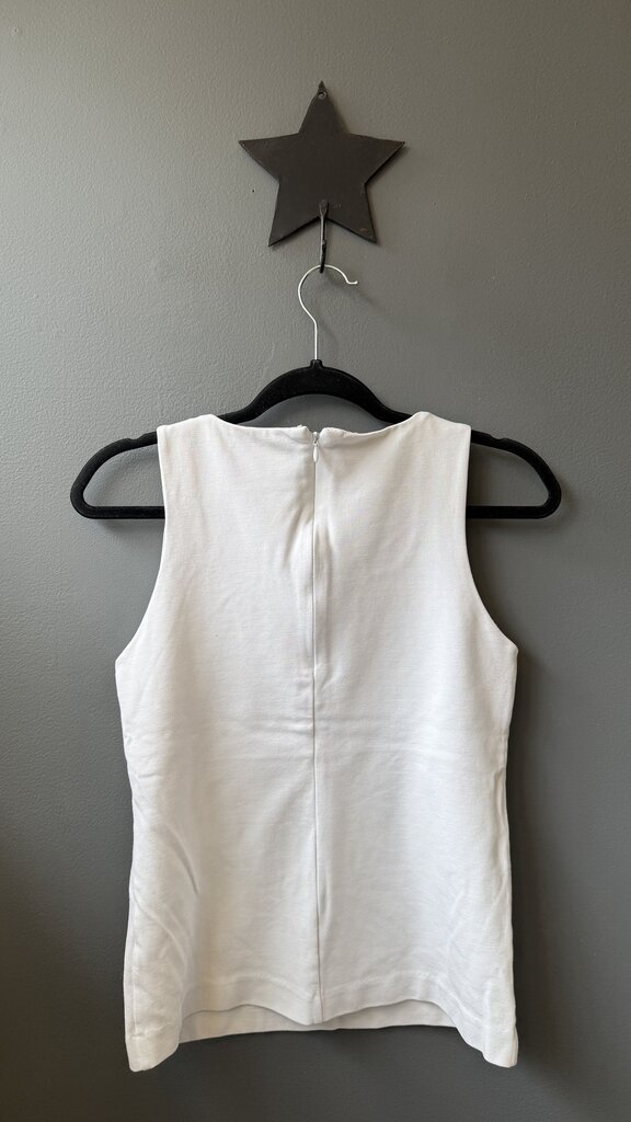 Grosgrain Trim Ponte Tank Top