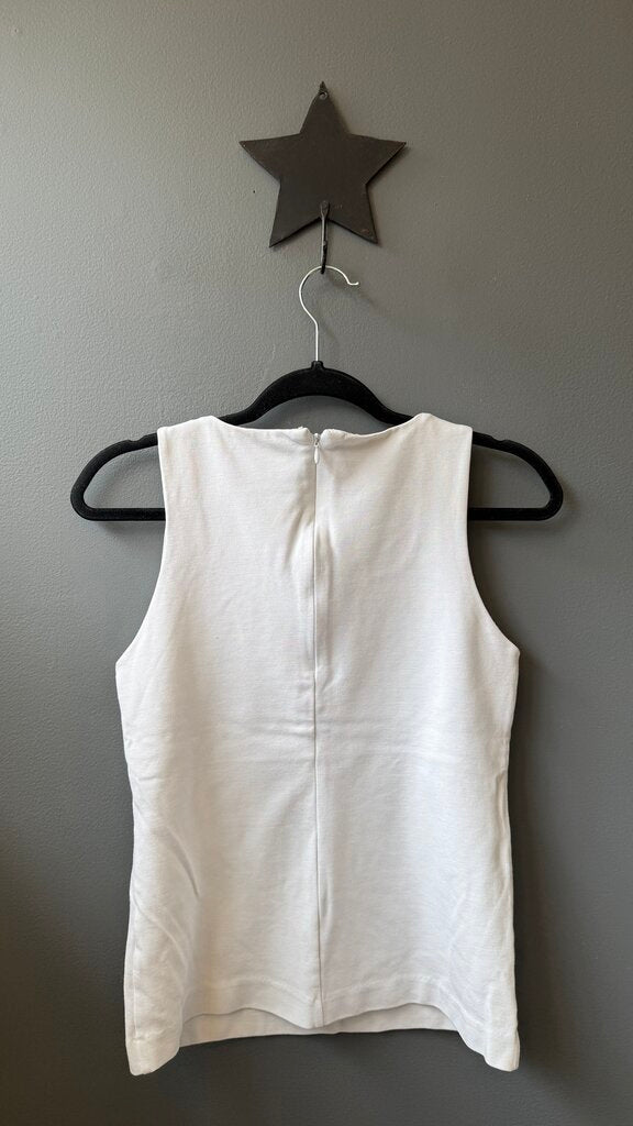 Grosgrain Trim Ponte Tank Top