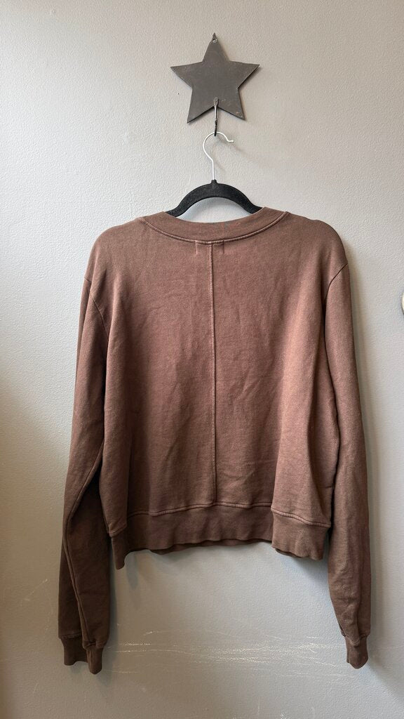 Cotton Pullover Sweatshirt