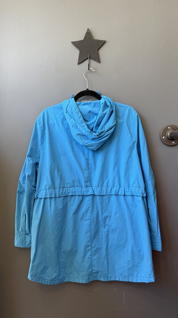 Drawstring Waist Anorak Coat