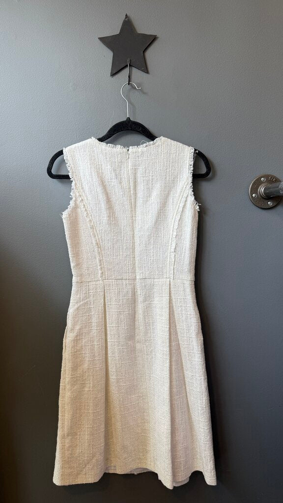 Tweed Pleated Skirt Dress