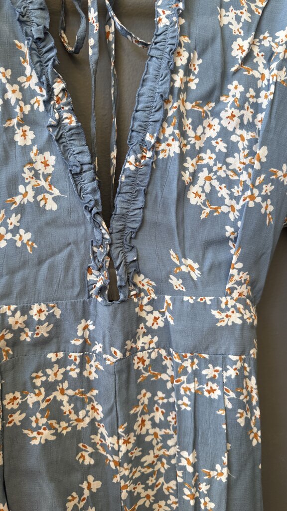 Floral Tie Back Jumpsuit