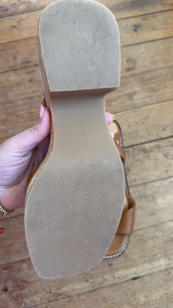 Cork Platform Sandals