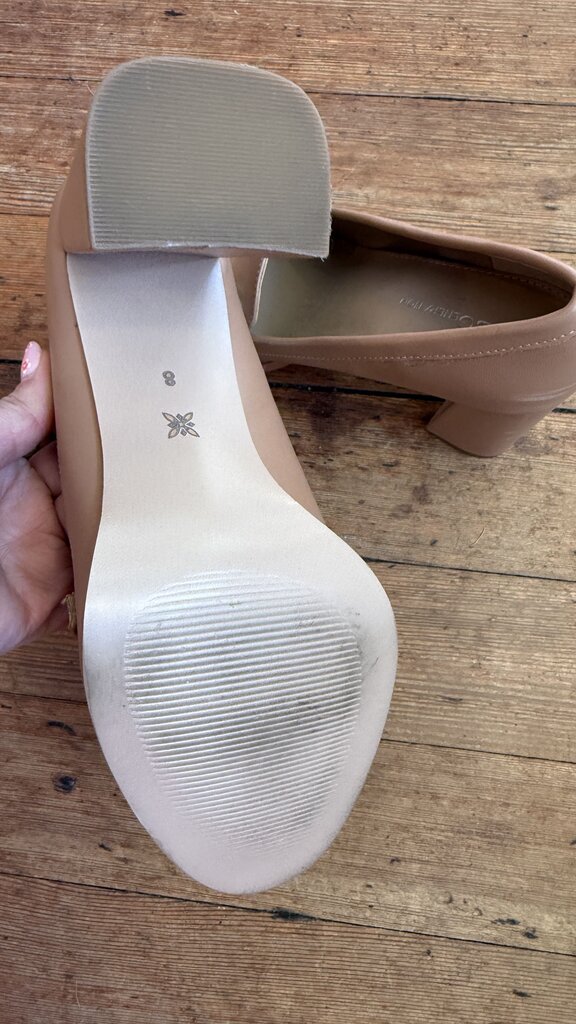 Loafer Block Heels