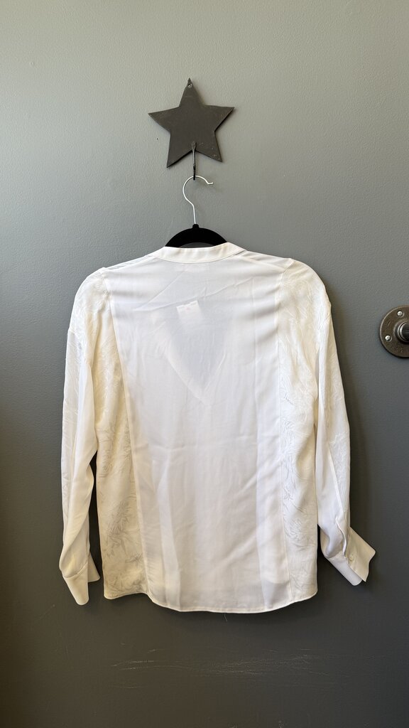 Silk Floral Blouse