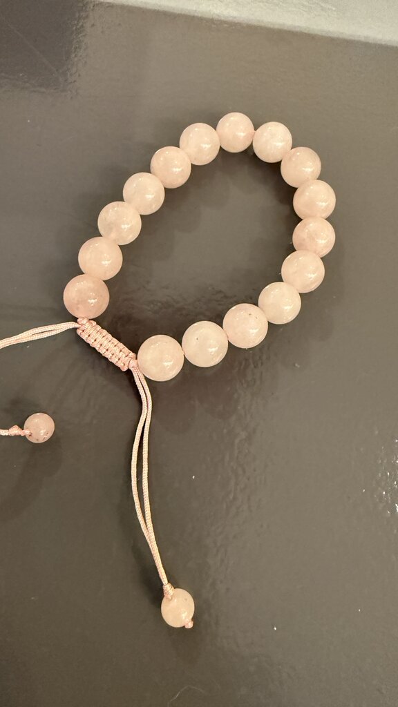 Pink Quartz String Bracelet