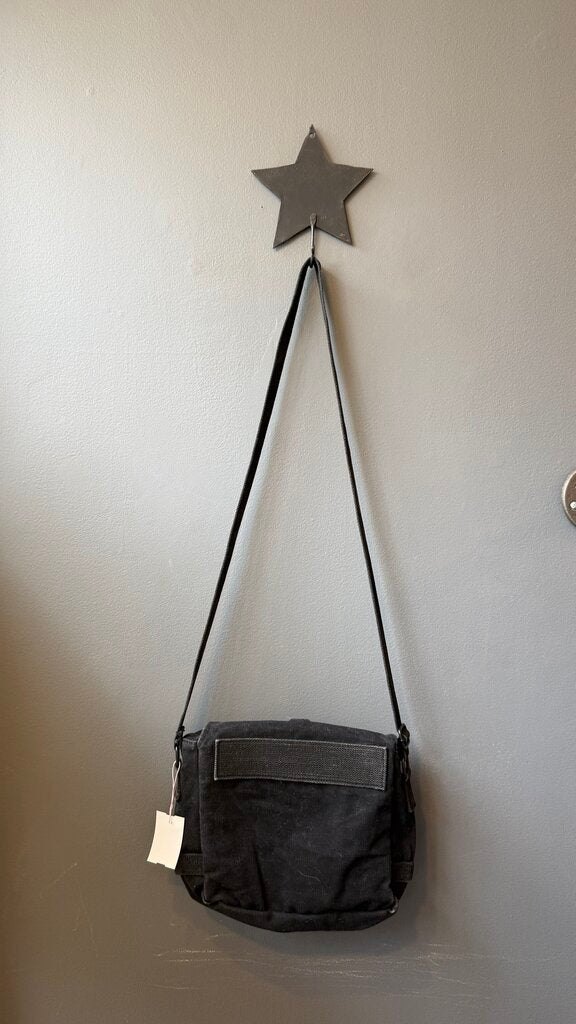 Canvas Strap Crossbody Bag
